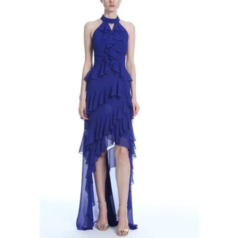 Badgley Mischka Collection Hi Low Gown size 4